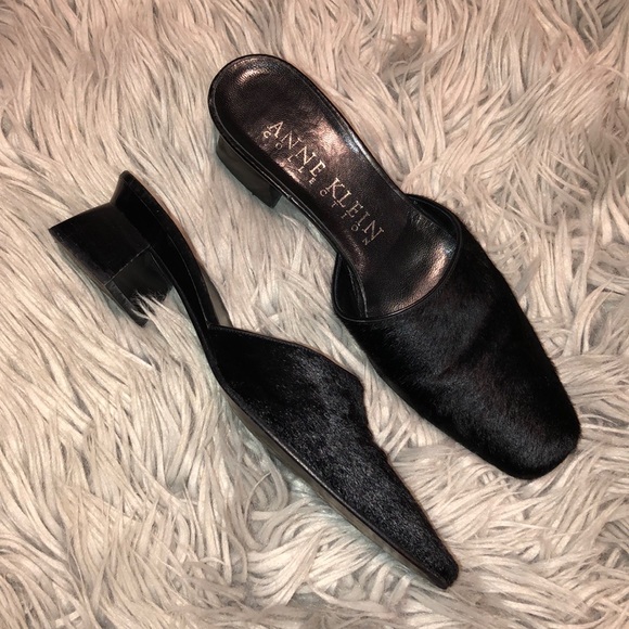 anne klein vintage mule